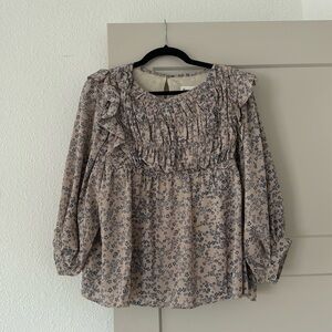 Pinkblush Smocked Top